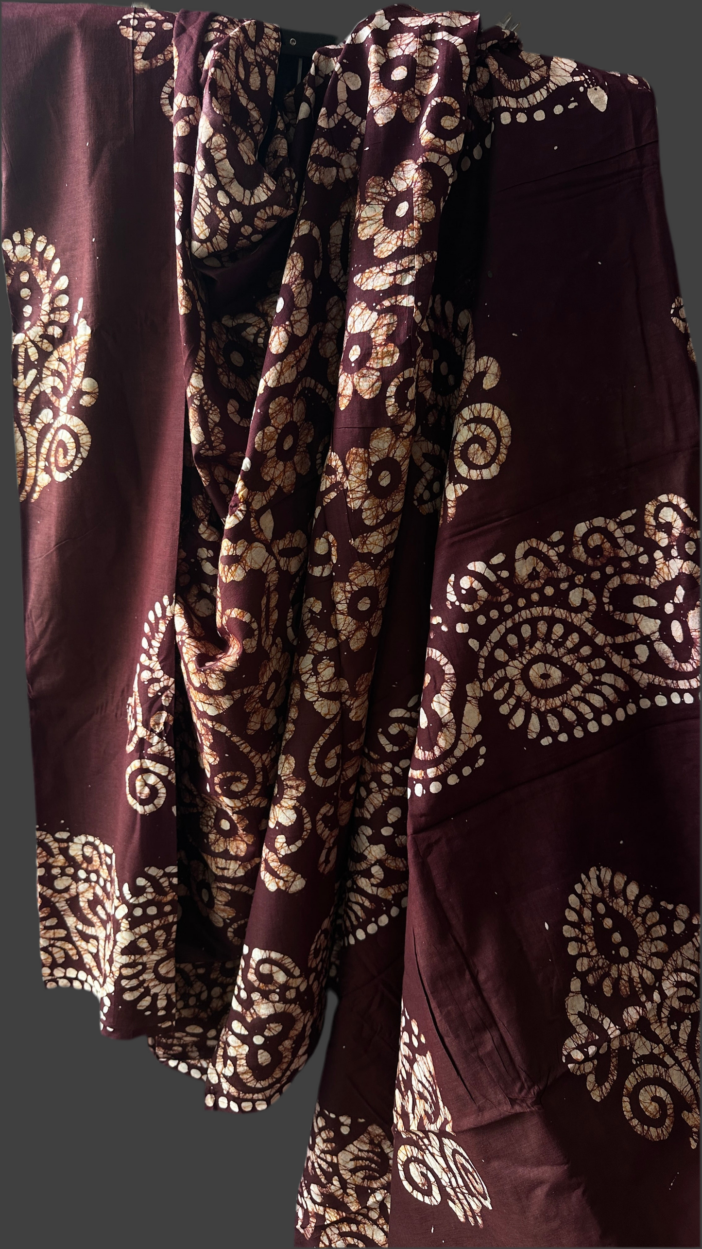 xBatik Print Cotton Sarees - DailyWear