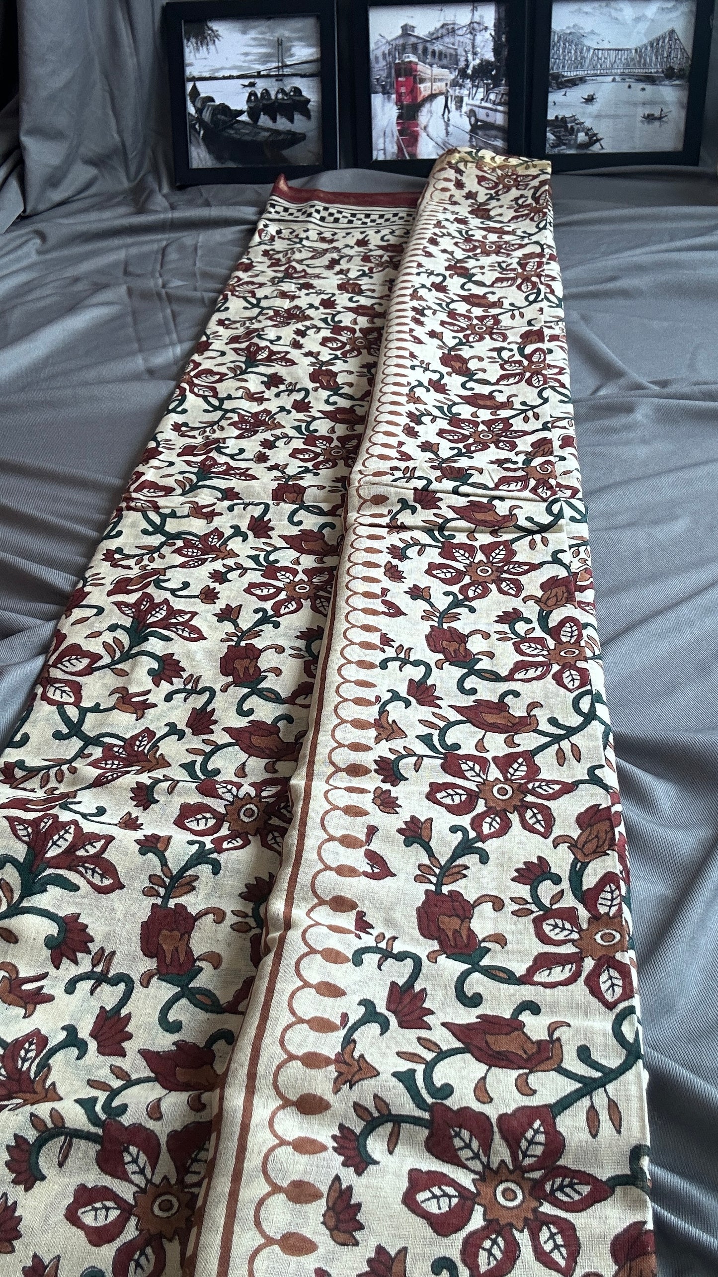 Kalamkari Cotton Saree