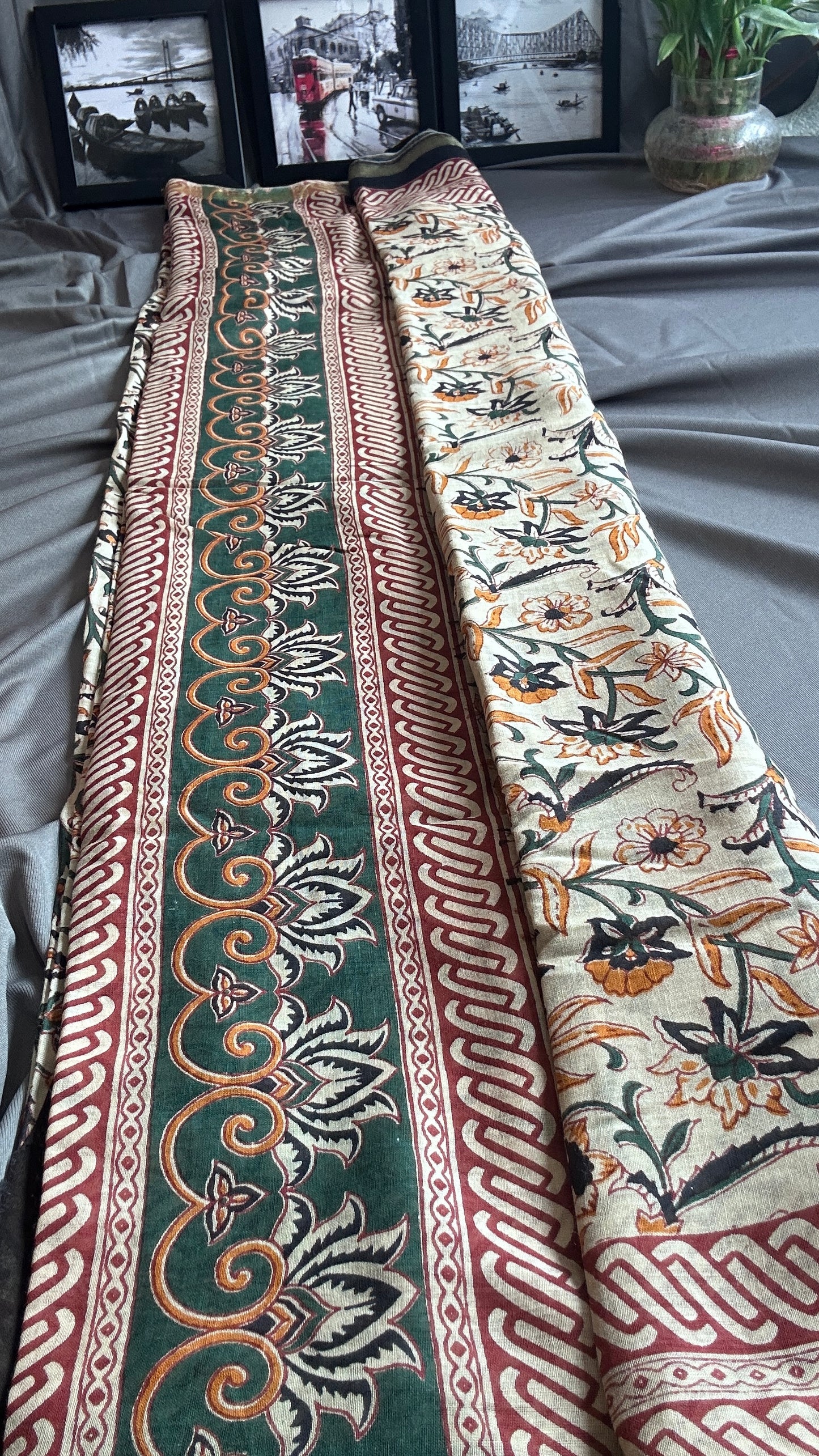 Kalamkari Cotton Saree