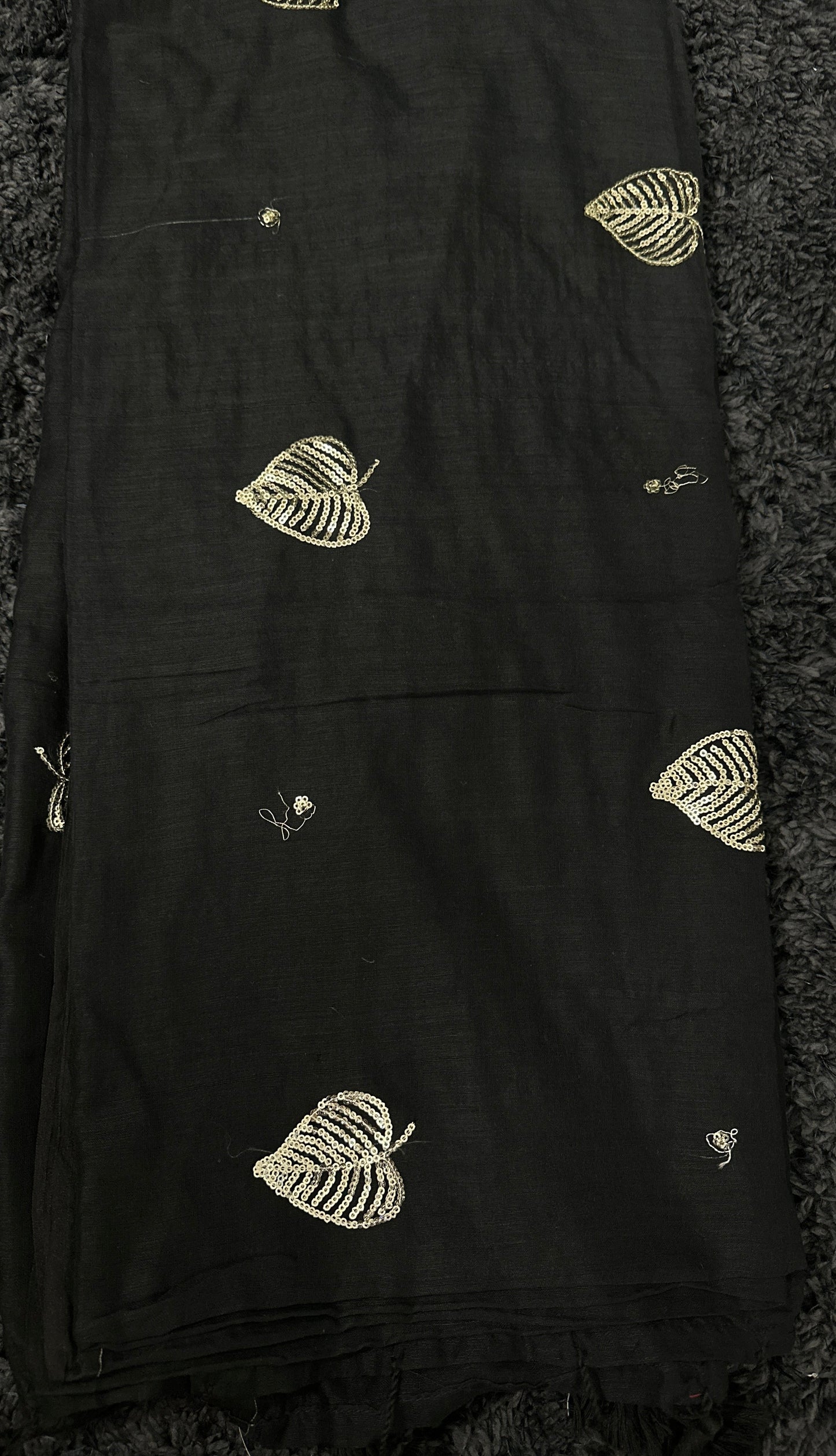 Mul Cotton Sequences Work Saree