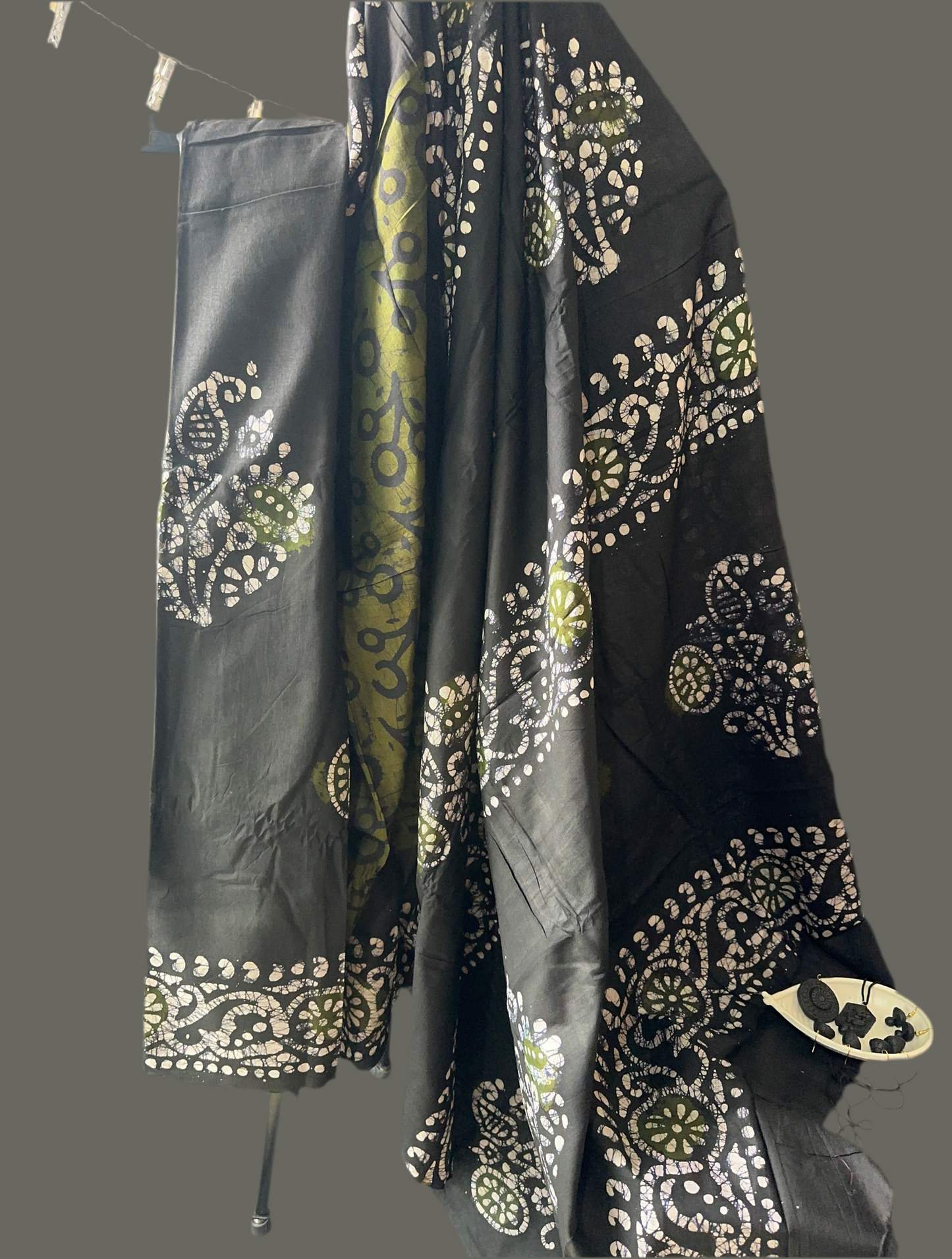 xBatik Print Cotton Sarees - DailyWear