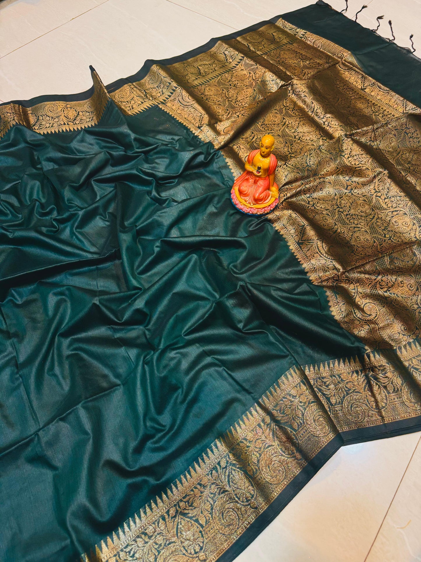 Muga Cotton Silk Saree