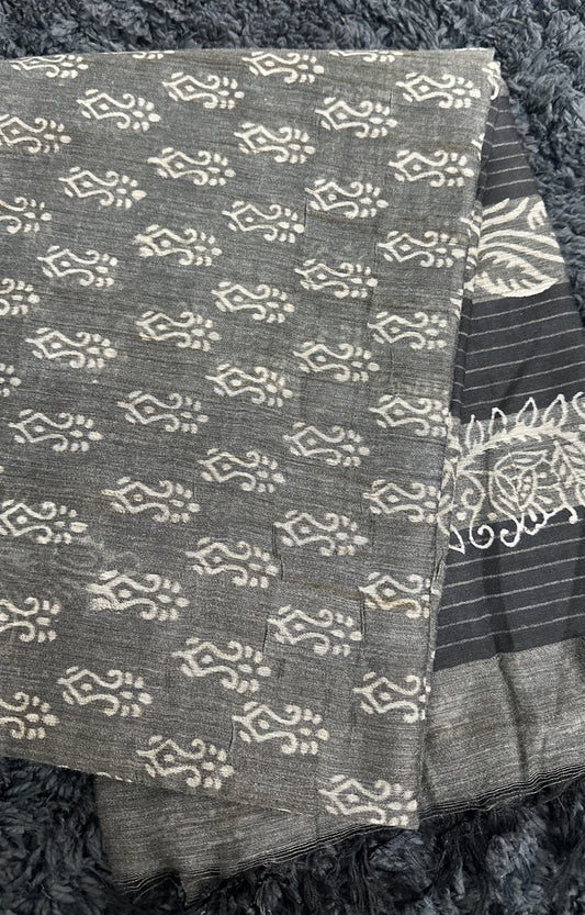Soft Semi Tussar Saree