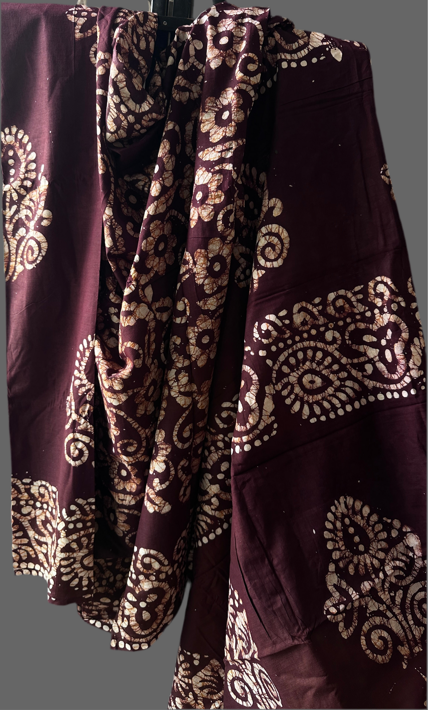 xBatik Print Cotton Sarees - DailyWear