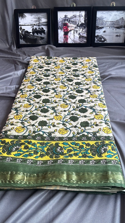 Kalamkari Cotton Saree