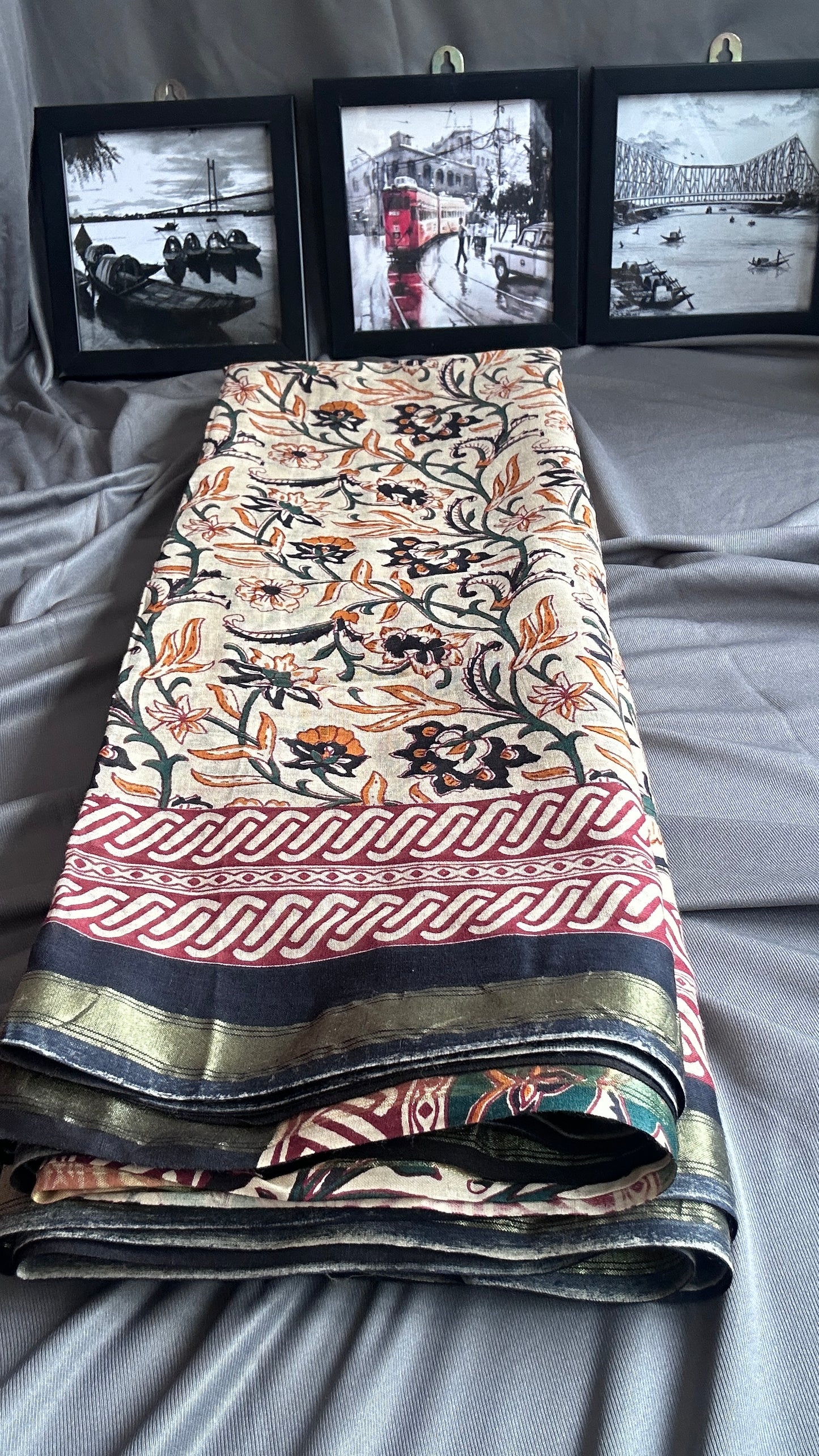 Kalamkari Cotton Saree